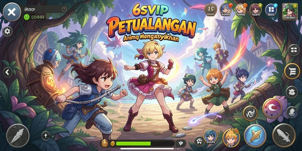 Gameplay seru dan penuh aksi di 6SVIP.