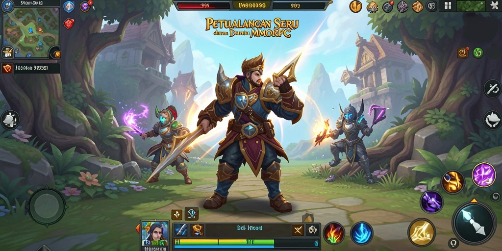 Screenshot menunjukkan pemain terlibat dalam pertempuran seru di <strong>9939</strong>.
