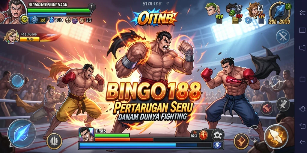 Tampilan gameplay BINGO188 yang mendebarkan saat bertarung.