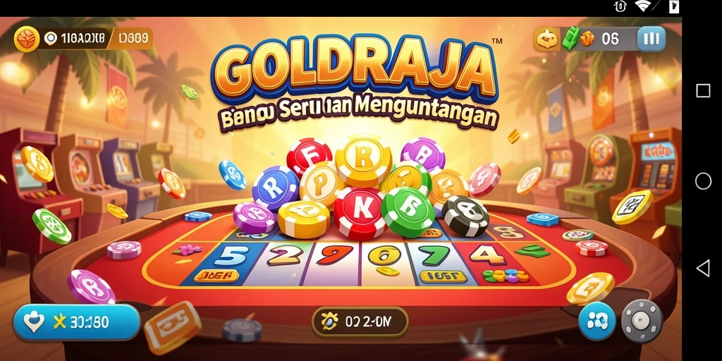 Screenshot gameplay Bingo yang menarik di GOLDRAJA.