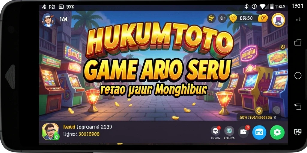 Screenshot HUKUMTOTO menunjukkan gameplay yang menarik dan menantang.