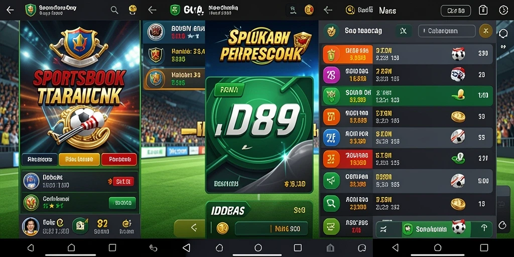 Tampilan screenshot gameplay Sportsbook IDR89 yang menarik.