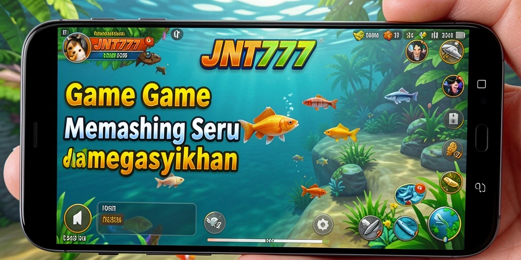Tangkapan besar dalam gameplay memancing JNT777 yang mengasyikkan.