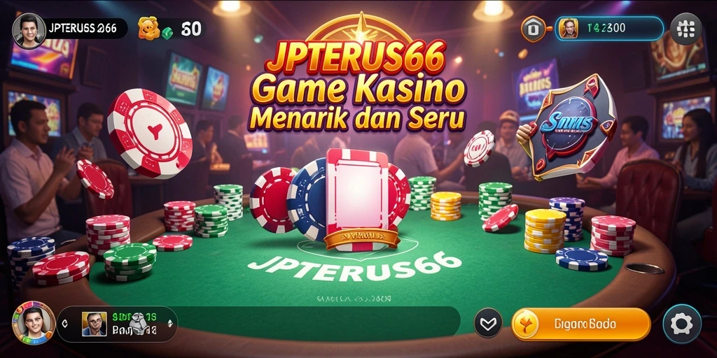 Tampilan gameplay seru dari aplikasi Kasino JPTERUS66.