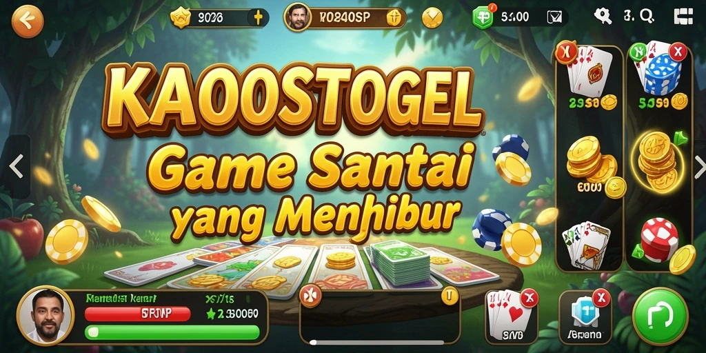 Gameplay seru dan menyenangkan dalam KAOSTOGEL