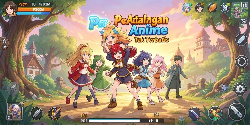 Tampilan gameplay P200M yang mengagumkan dan seru.
