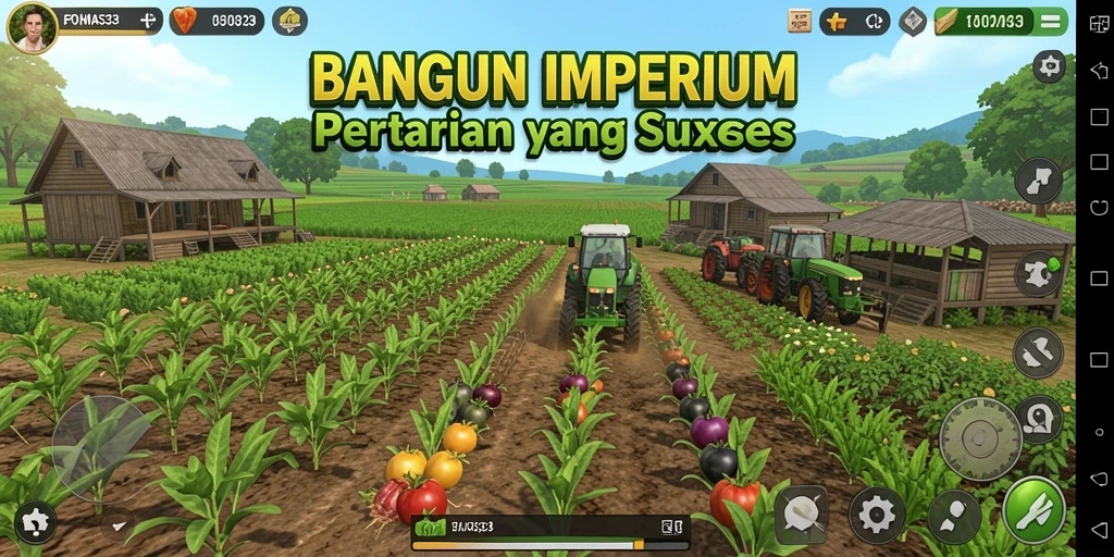 Tampilan gameplay seru di POHONEMAS33 yang menawan.