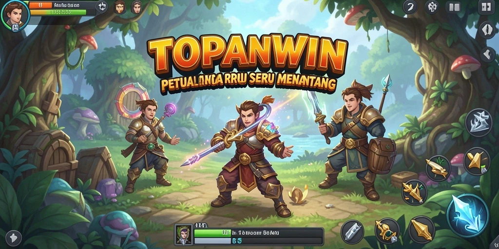 Gameplay RPG menarik di TOPANWIN dengan karakter dan pertarungan seru.